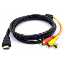 HDMI kabl na 3RCA 1.5m Velteh R01 ( 0H3R01 )