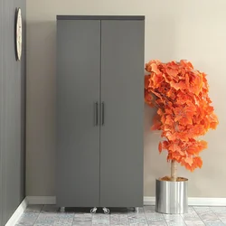 Hanah Home Višenamenski ormar Guzzo, 80 x180 x42 cm, Antracit