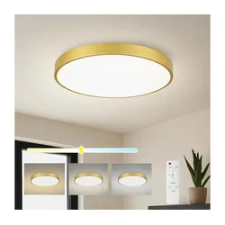 Brilagi - LED prigušiva svetiljka POOL LED/60W/230V 3000-6000K prečnik 60 cm zlatna + daljinski upravljač