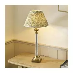 Endon 122515 - Stona lampa AVEBURY 1xE27/10W/230V mesing/zelena