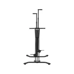 GORILLA SPORTS Vertikalni steper 2u1 (crni)