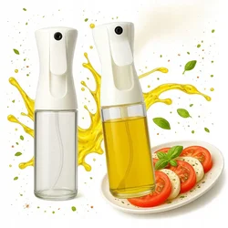 shumee 2x Razpršilec za olivno olje 200 ml stekleni atomizer
