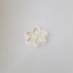 KREATIVNI SLATKIŠI Modla za kolače i ukrase Narcis, 6 cm, Bela