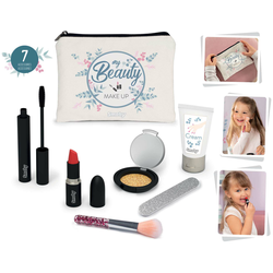 Kozmetická taštička s kozmetikou My Beauty make Up Set Smoby so špirálou, rúžom, očný tieň so štetcom, pilník 320150W