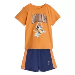 Adidas Komplet za dečake I Dy Mm T Set JZ3547, Narandžasto-teget