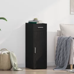 Kreveta s ladicama Crni hrast 30 x 42,5 x 93 cm