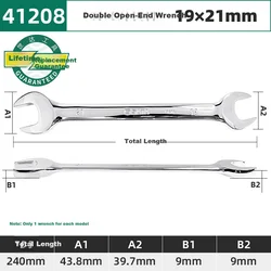 Sata Dvostrani viljuškasti ključ 41208, 19x21mm