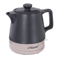 slomart keramični električni čajnik maestro mr-071-black