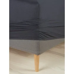 Žersejni čaršav sa lastišem 180x200x35 antracit