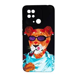 Maska za telefon SVETLECE za Xiaomi Redmi 10C DZ9/7, Kafa