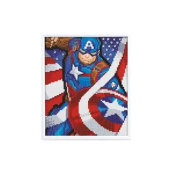 Crystal Slikarstvo Art v okvirju, Captain America