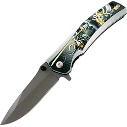 Vanjski preklopni nož YC-39080 - Tip4 / Siva / Žuta KP39080