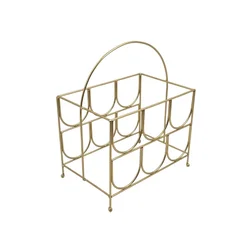 BAROK STALAK ZA VINO METAL 29*20*36cm