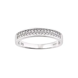 DIAMANT LETERNEL Prstan srebrna