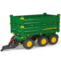 ROLLY TOYS prikolica TRAILER JOHN DEERE 3 osovine