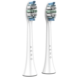 Replacement toothbrush heads, White, 2pcs (for DB3/DB4/DB5/DB6)