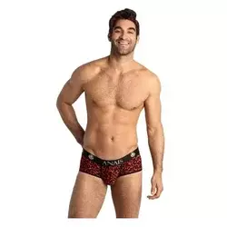 Muški sexy veš Tribal Brief, Crno-crveni