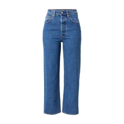 LEVIS Kavbojke Ribcage, modra