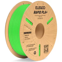 RAPID PLA+ 1.75mm Green 1kg-Paper Plate