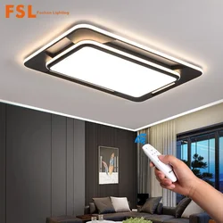 FSL Plafonska lampa LED, 150 W, Crna