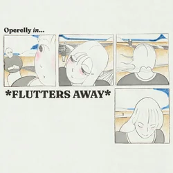 Operelly - Flutters Away/Handwriting Practice No. 1 (Ultra Clear Coloured) (LP)