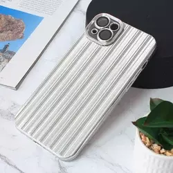 TERACELL Maska za iPhone 14 Plus 6.7 Shining Line siva