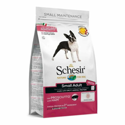 Schesir dry small dog, suva hrana za male pse, Šunka
