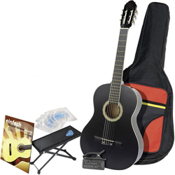 Roxxy Koncertna gitara u setu CGS-C11 BK Roxxy 4/4 crna uklj. torba