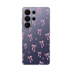 Maska za Samsung Galaxy S26 Ultra, Cute Bow, Silikonska, Print Skin