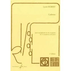 ROBERT:CADENZA SAXOPHONE ET PIANO