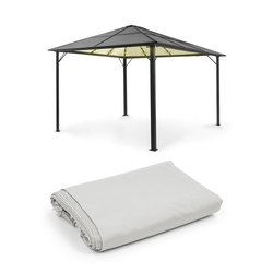Blumfeldt Pantheon Solid Sky Ambient Solar, paviljon, 3 × 4 m, solarna razsvetljava (PL-SoS-2900)
