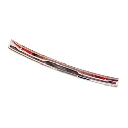 Trunk Edge Protector BMW 5 2017-2020 (G31, chrome-copper, carbon)