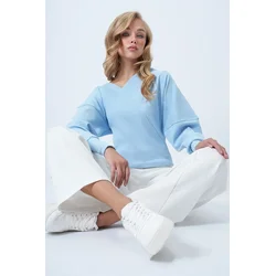 Trend Alacati Stili Ženska bluza Alc-X14564, Plava