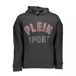 PLEIN SPORT Muški Duks FIPS220_NERO_99-BLACK, Crni