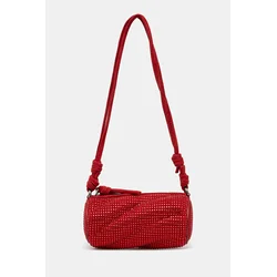 Torbica iz semiša Fiorucci Suede Rhinestone Micro Mella