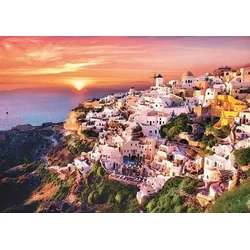 Puzzle 1000 sunset over santorini