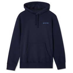 Moški pulover CCM Casual Hood Navy L