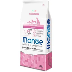 Monge Hrana za odrasle pse, Svinjetina, pirinač i krompir, 12kg