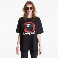 Majice A Bathing Ape Spray Ape Head Relaxed Fit Tee UNISEX Black XXL