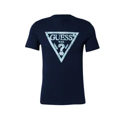 GUESS Majica marine/pastelno zelena/bela