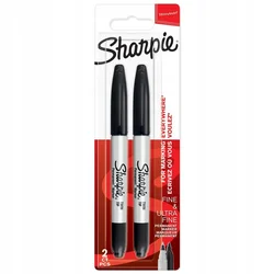 Sharpie MARKER FINI/ULTRFINI ČRNI 2 KOS.