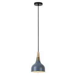 Rabalux Viseći luster Drusilla, 1xE27, o15cm, Plavi