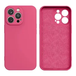 Silikonska futrola za Apple iPhone 14 - Roza KP25016