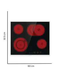 GORENJE Ugradni set BOSX6737EO6BG + ECT43BX, Staklokeramička ploča, Električna rerna, Crni