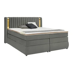 Boxspring Krevet Minola Gold Exkluziv 180/200 cm , tamnosiva