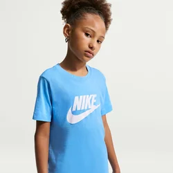 Nike K NSW TEE FUTURA HBR, dječija majica, plava FZ5178