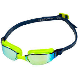 Michael phelps xceed titan swimming goggles yellow/blue