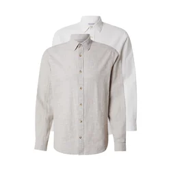 JACK & JONES Srajca JJESUMMER greige/bela