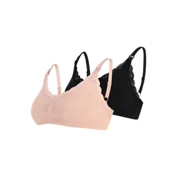 Lindex Maternity Nedrček za doječe mamice  bež / črna