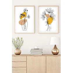Wallity Uramljena slika Huhu182, 50x70 cm , 2 dela
